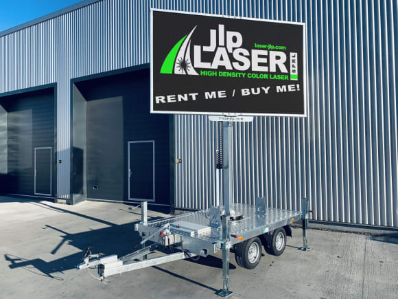 REMORQUE LED PUBLICITAIRE LASER JLP 